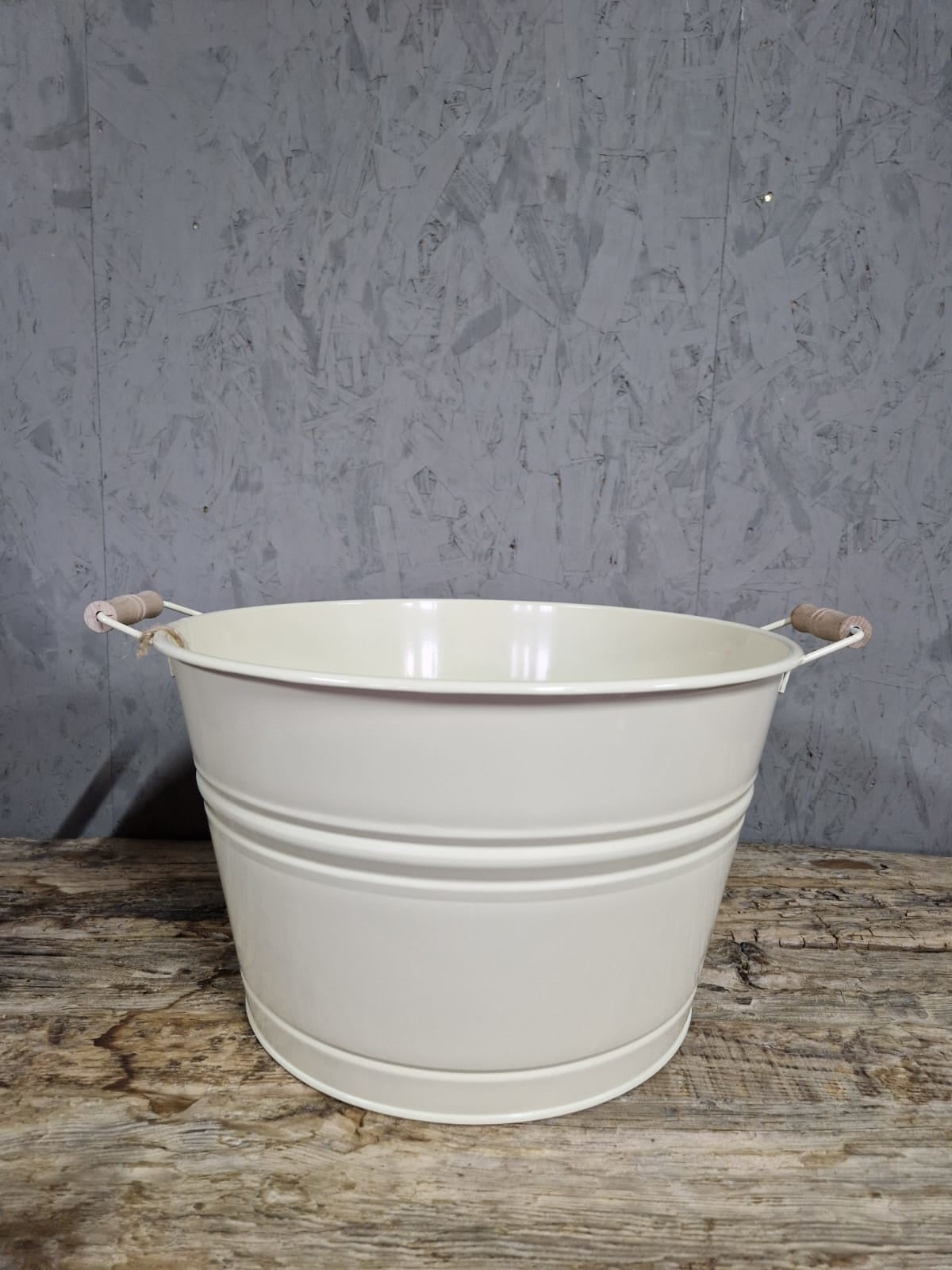 Buitenpot Sebo Off white groot