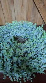 Groene decoratieve bladerkrans