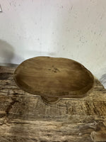 Houten plateau op voet naturel bruin – Schuur 81