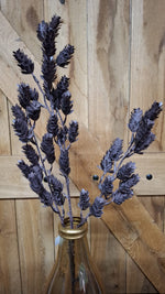 Humulus Twig Brown Green 75 cm, decoratieve kunsttak; exclusief vaas