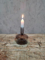 Kaarsenhouder Lilian 1 smoke glass