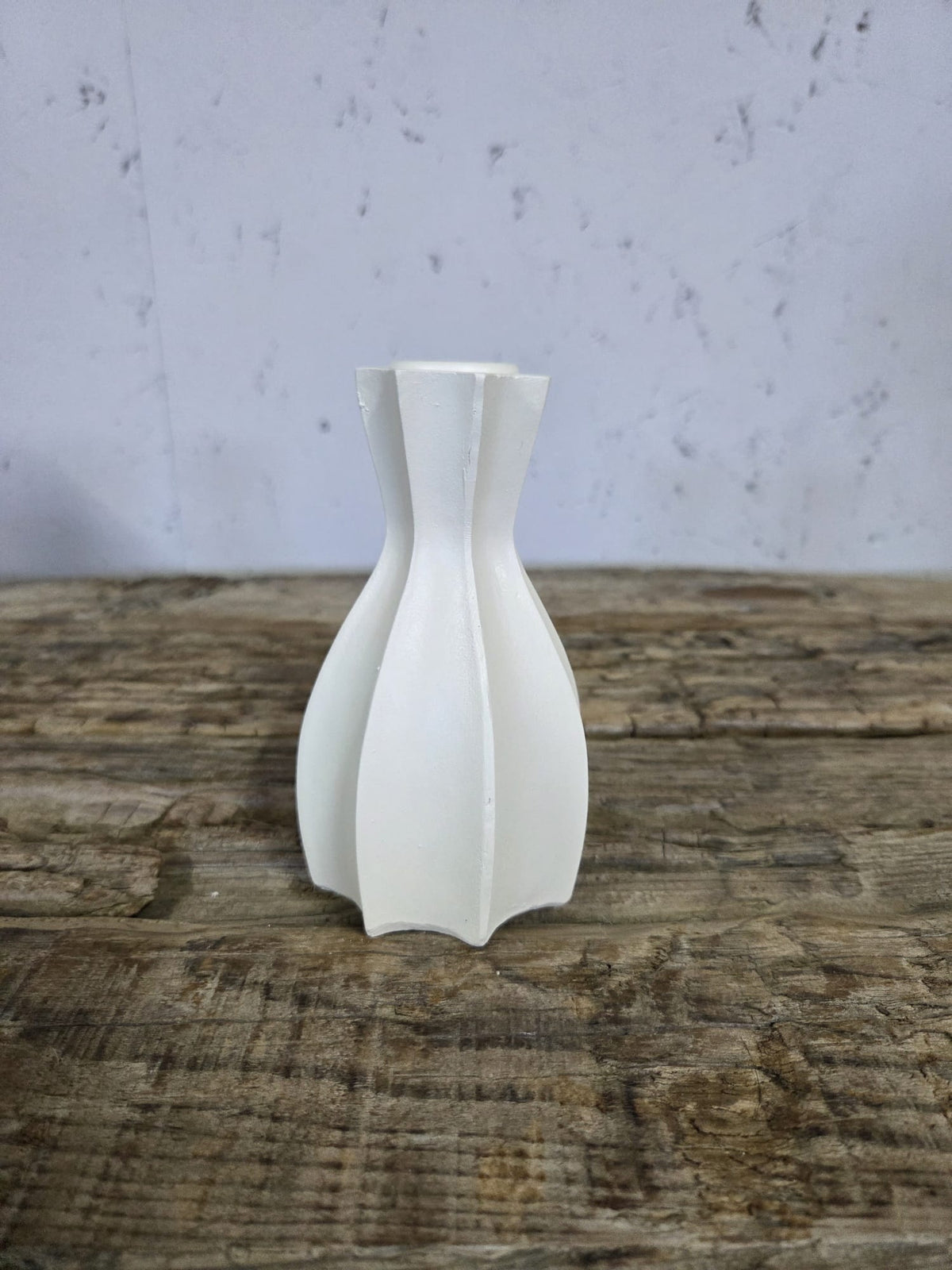 Kandelaar Wit – Hoog – Modern – 13 cm