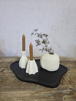 Kandelaar Wit – Hoog – Modern – 13 cm