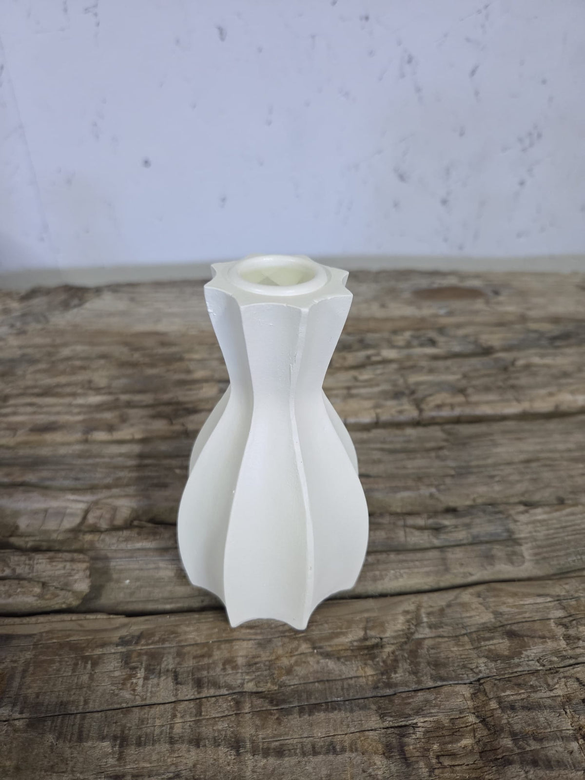 Kandelaar Wit – Hoog – Modern – 13 cm