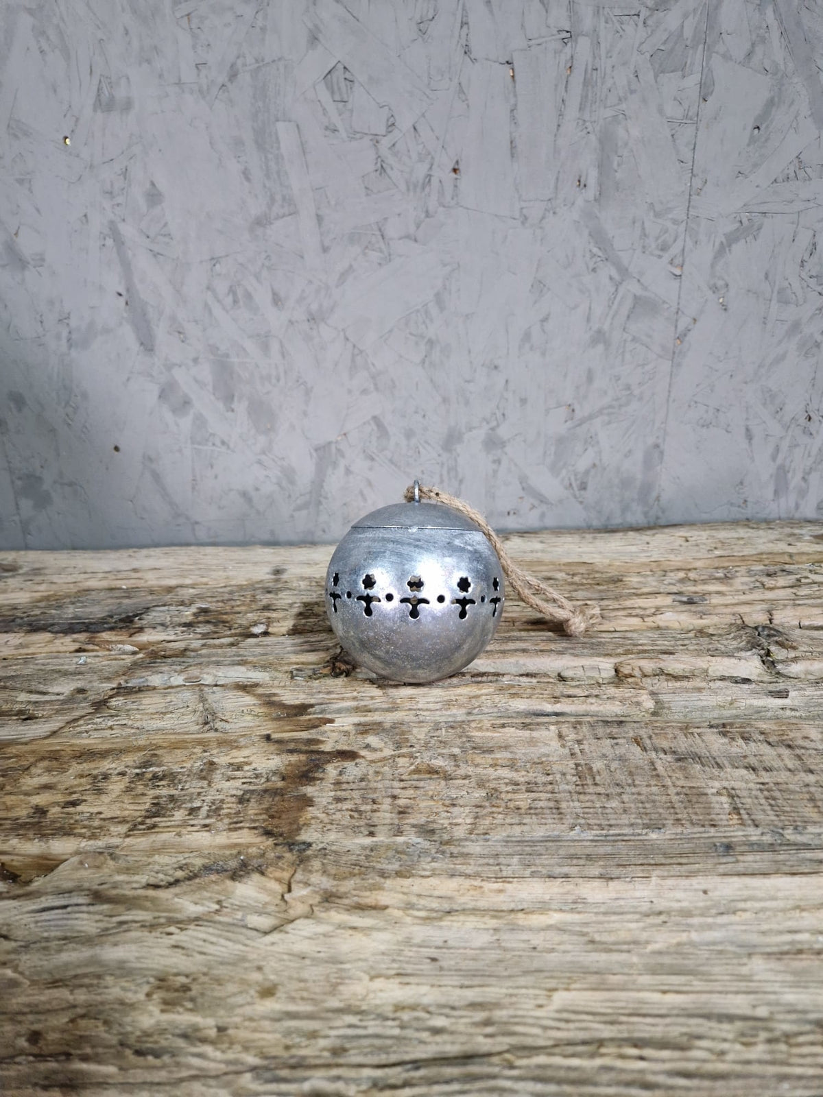 Kerstbal zilver