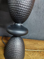 Tafellamp Zwart met Velvet Kap
