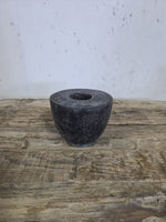 Waxinelichthouder Donker Grijs – Groot – Stoer – 12,5 cm
