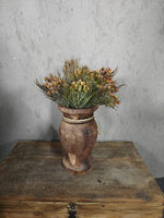 Zijden bloem Protea Bush Mini Grey 41cm