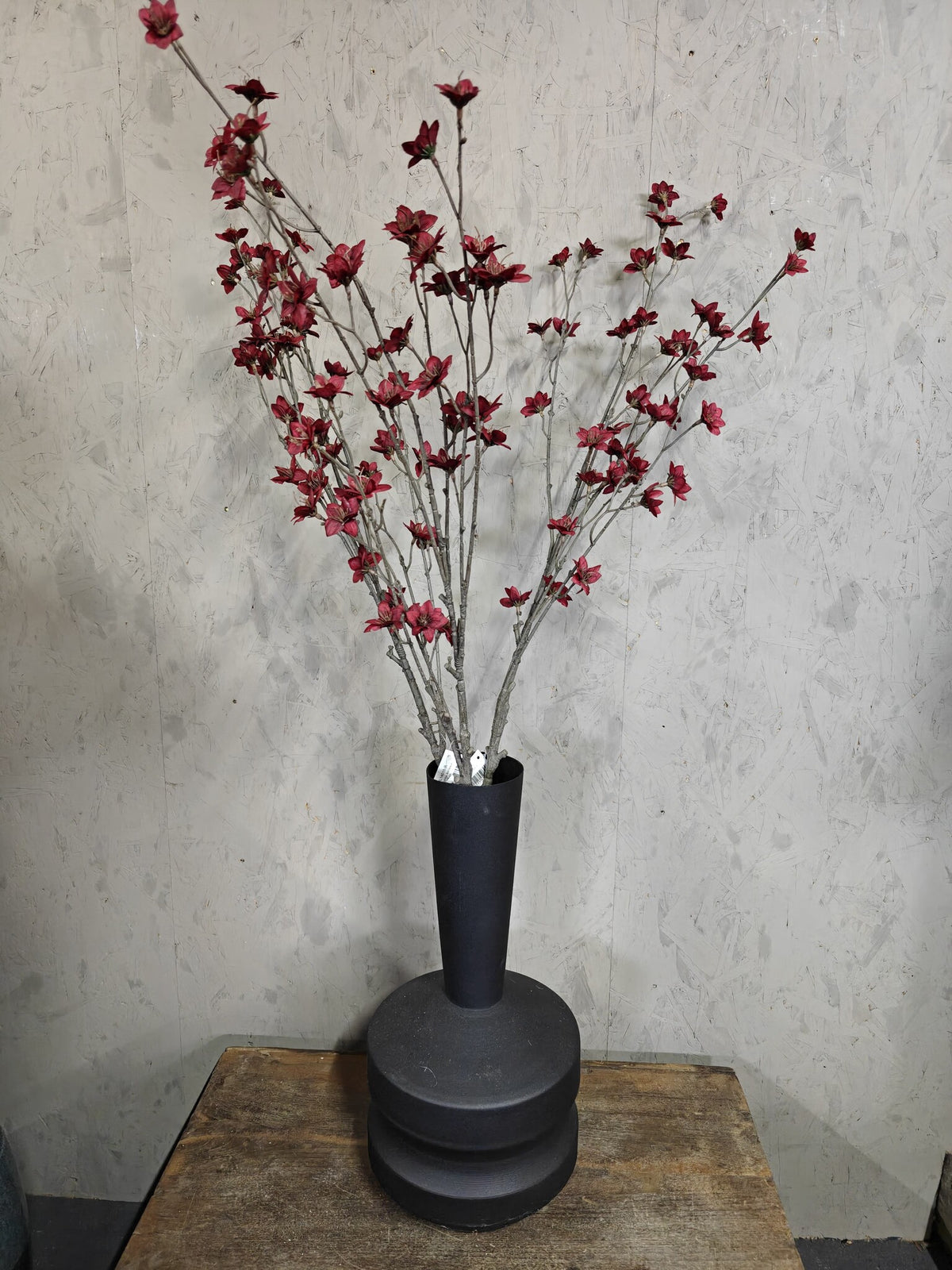Zijden bloem Cornus Bordeaux 110cm - Brynxz